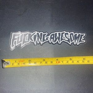 Fucking Awesome FA Hockey sticker
